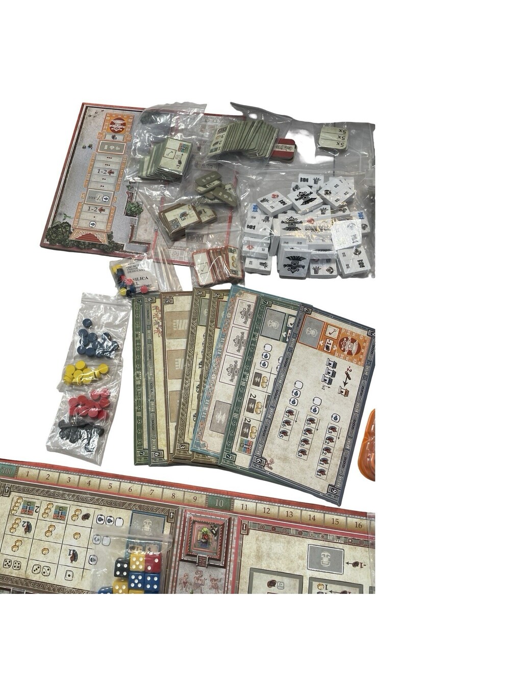 Teotihuacan City of Gods Board andDice Game w Late Preclassic Expansion & Insert - Picture 7 of 11